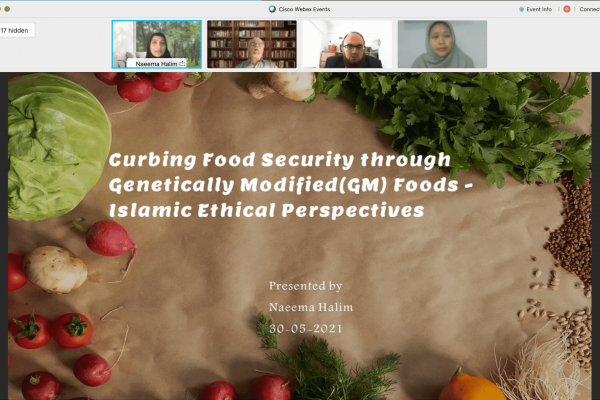 05/2021 Food Security and Islamic Ethics: Human Rights, State Policies and Vulnerable Groups