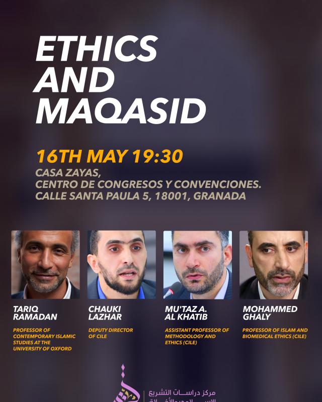 [Update: Video] Public Lecture in Granada (Spain) "Ethics and Maqasid"