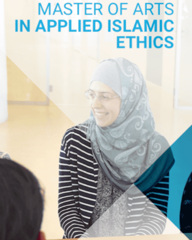 Application is now open for Local Students: M.A. in Applied Islamic Ethics