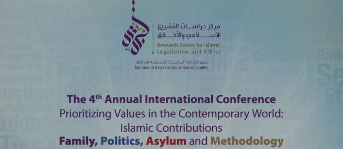 #CILE2016 Prioritizing Values in the Contemporary World: Islamic Contributions